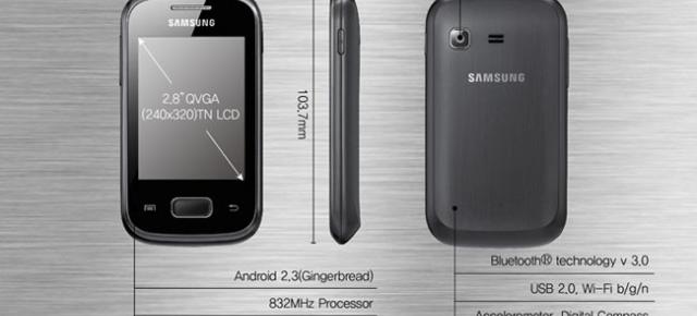 Primele informații legate de Samsung Galaxy Pocket Plus
