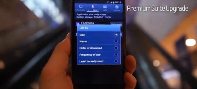 Câteva detalii legate de Premium Suite pe Samsung Galaxy S III (video)