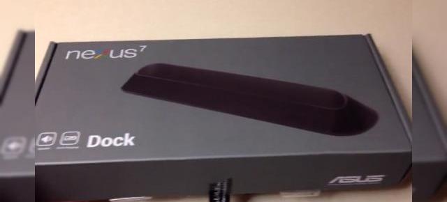 ASUS Nexus 7 primește și un dock oficial, accesoriul e scos din cutie În fața camerei (Video)