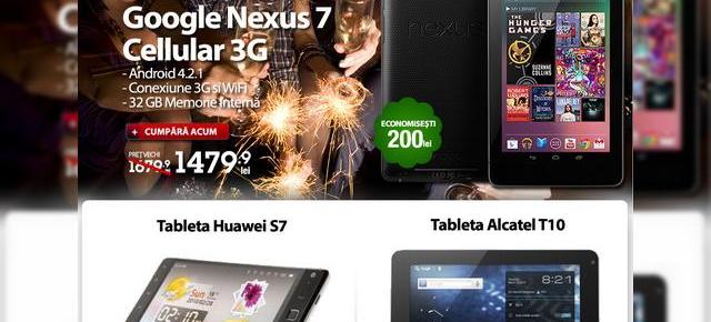 Quickmobile.ro prezintă ultimul Quickend din 2012: Nexus 7 3G la 1479 lei și alte oferte atractive!