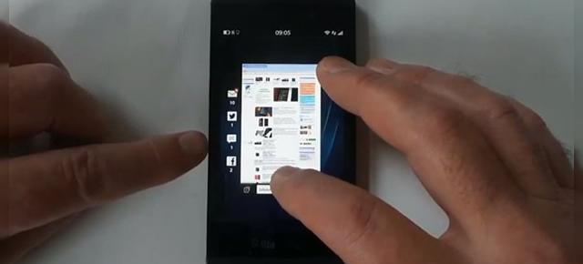 BlackBerry Z10 prezentat Într-un clip hands on detaliat (Video)