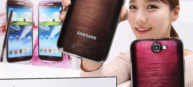 Samsung Galaxy Note II lansat În două noi culori: maroniu ambra și rubiniu