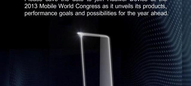 Huawei anunță o conferință de presă pe 24 februarie la MWC 2013! Vom fi acolo!