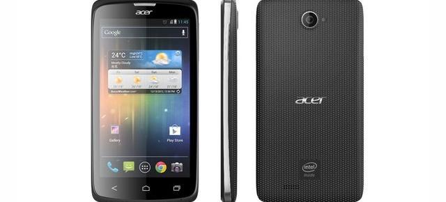 Intel și Acer anunță telefonul Liquid C1, bazat pe procesor Intel Atom