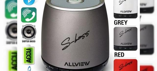 Allview anunță S-Bass și S-Tube, difuzoare cu Bluetooth pentru tablete și telefoane
