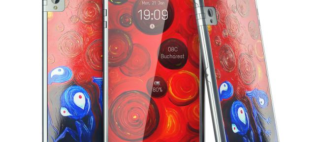 Telefon concept quad core creat de o echipă de romani: Scarlat-Buzilan Phown vine cu cameră rotativă (Video)