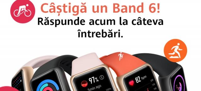 Creează noi moduri sportive pentru Huawei Watch și poți câștiga o brățară fitness Huawei Band 6