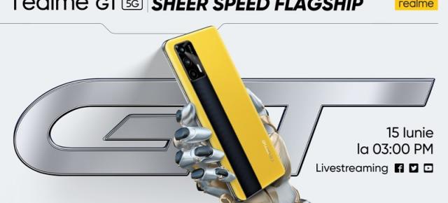 Realme România confirmă data lansării lui Realme GT şi unor produse AIoT: 15 iunie