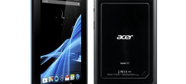 MWC 2013: Acer lansează tableta Iconia B1 16 GB la un preț foarte competitiv
