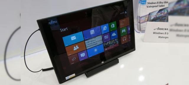 MWC 2013: Fujitsu Arrows Tab Q852/F Într-o scurtă experienta hands on (Video)