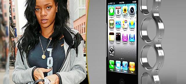 Carcasa-box pentru iPhone folosită de Rihanna interzisă la vânzare, fiind considerată arma albă