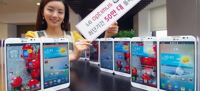 LG Optimus G Pro vinde 500.000 de unități În țara natală; Gata să fie și un hit internațional!