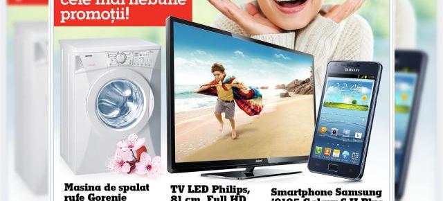 Promoțiile săptămânii de la eMAG.ro: tablete de la 349 lei, telefoane de la 249 lei