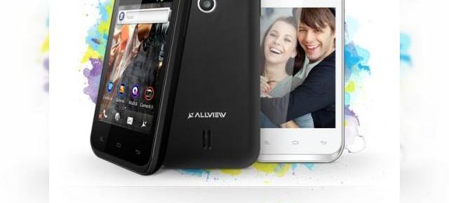 Allview A4All - detalii oficiale legate de cel mai accesibil smartphone Android