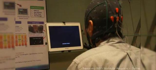 Samsung testează o tabletă care poate fi controlată cu ajutorul creierului uman (Video)