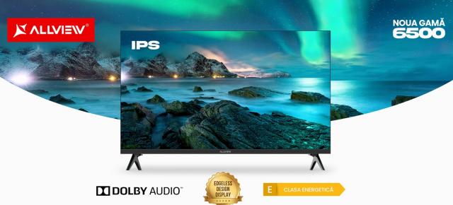 Allview anunță lansarea noului televizor 32ATC6500-H cu Dolby Audio, funcție Auto TimeShift și preț promo de 899 lei