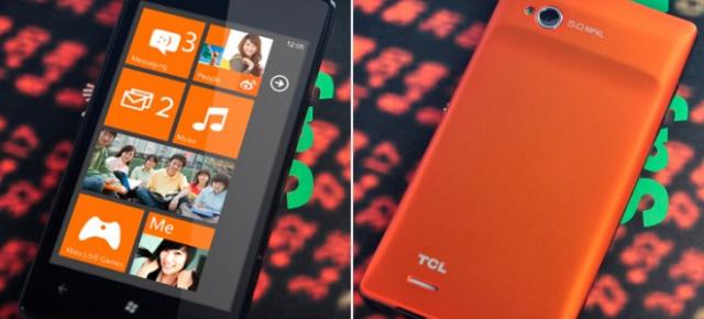 Terminalul Alcatel One TLC S606 oferă un design foarte atractiv și vine cu Windows Phone