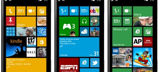 Noi terminale Windows Phone vor fi disponibile anul acesta din partea HTC, Samsung și Nokia