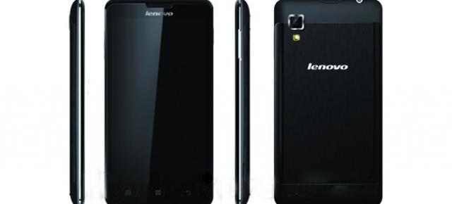 Lenovo P780, telefon cu ecran de 5 inch și baterie uriașă
