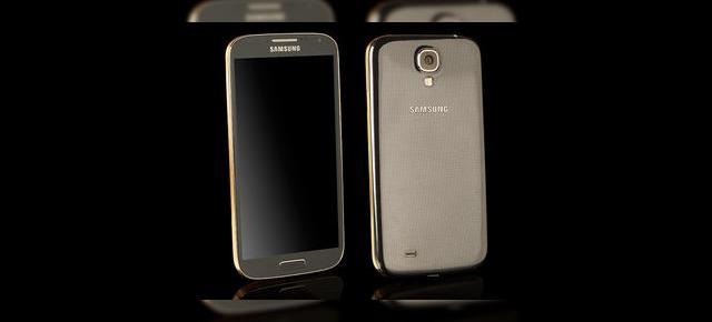 Samsung Galaxy S4 de Lux, Împodobit acum cu aur și diamante!