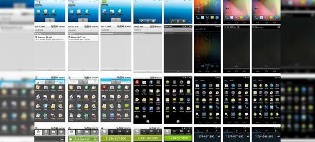Iată evoluția lui Android de la apariția sa Într-un material grafic interesant