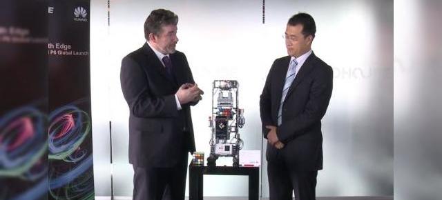 Huawei Ascend P6 poate rezolva cubul lui Rubik cu ajutorul unor jucării Lego (Video)