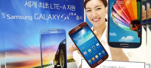 Samsung lansează oficial modelul Galaxy S4 LTE-A cu procesor Snapdragon 800