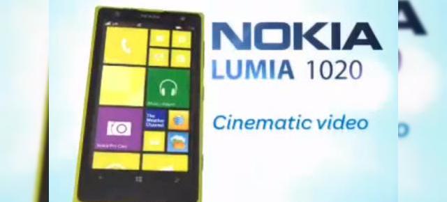 Nokia Lumia 1020 confirmat de către cananul Youtube AT&T