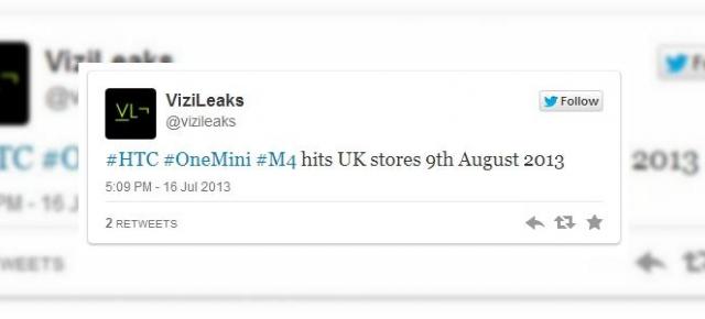 HTC One Mini primește o dată de lansare În UK - 9 august