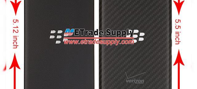 BlackBerry A10 comparat cu BlackBerry Z10: dimensiuni și format