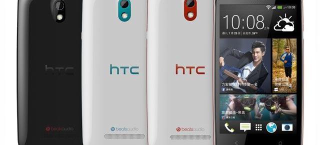 HTC Desire 500 anunțat În Taiwan, aduce cu One S