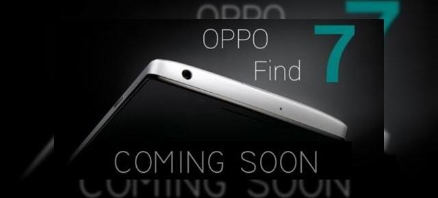 Oppo Find 7, un nou smartphone cu ecran Full HD al companiei care vine În România