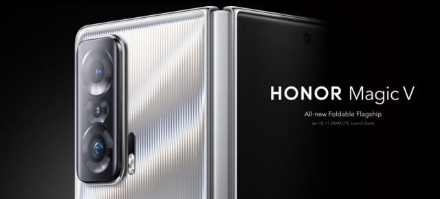 Honor Magic V are data de lansare dezvăluită; Primul pliabil al companiei va debuta pe 10 ianuarie în China