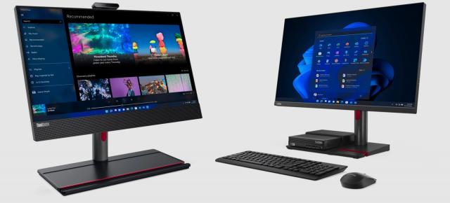CES 2022: Lenovo anunță PC-ul all-in-one ThinkCentre M90a Pro Gen3, soluția Tio Flex și două noi monitoare ThinkVision 