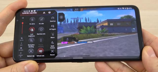 ASUS ROG Phone 5s: OS, UI, aplicaţii centrate în jurul lui ROG UI, Console, Game Genie