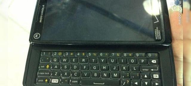 Un nou telefon Android cu tastatură glisantă! Iată primele imagini cu Motorola Droid 5!