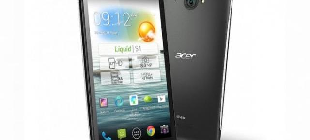 Acer Liquid S2, super phablet cu procesor Snapdragon 800, ecran de 6 inch trecut prin benchmark-uri