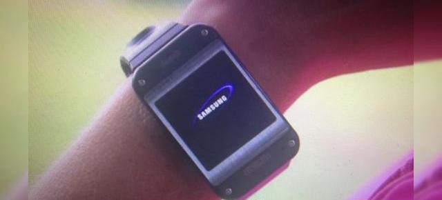 Samsung Galaxy Gear apare În primele fotografii, sub formă de prototip cu carcasă specială
