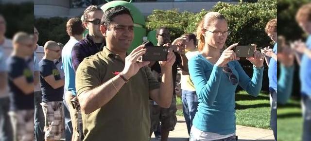 Google scapă un nou telefon Nexus neanunțat (probabil Nexus 5) În clipul promoțional pentru Android KitKat (Video)
