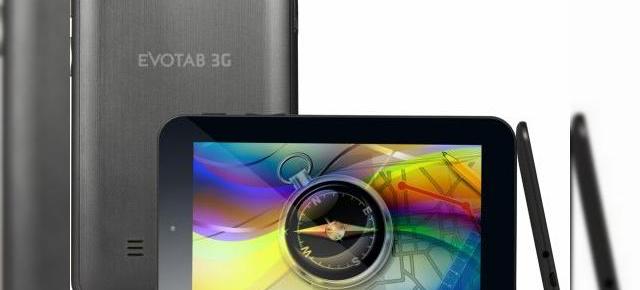Evolio anunță tableta Evotab 3G "all În one"; Iată detalii!