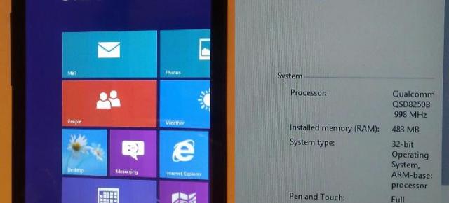 Salvarea lui Windows RT ar putea veni de la phableturi, se pare