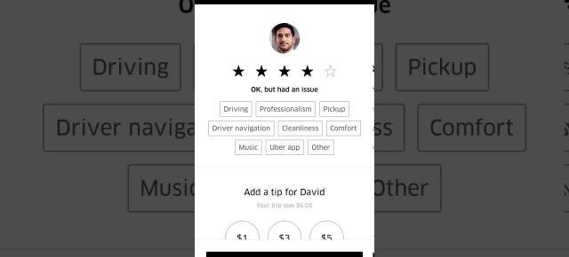 Uber afişează acum câte rating-uri de 1 sau 5 steluţe ai primit; Cum le poţi vedea?