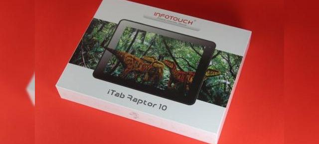 InfoTouch iTab Raptor 10 - prima tabletă sub brand local cu CPU Rockchip quad-core