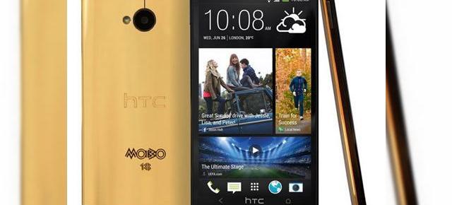HTC One se lansează într-o ediție limitată pe auriu
