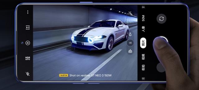 realme GT Neo3 va avea un senzor foto Sony IMX766 cu o stabilizare duală de imagine