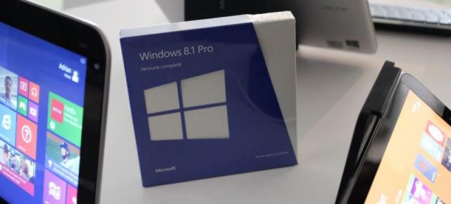 Lansarea Windows 8.1 În România