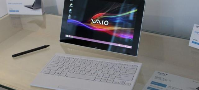 Impresiile formate de Sony VAIO Tap 11, cea mai subțire tabletă cu Windows 8 (video)