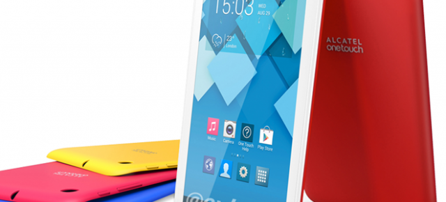 Alcatel One Touch Pop 7, o nouă tableta colorată cu Android