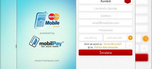 Aplicația mobilPay MasterCard Mobile disponibilă de astăzi pentru clienții celor 3 mari operatori din România