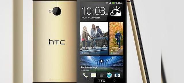 HTC One disponibil acum și În varianta aurie